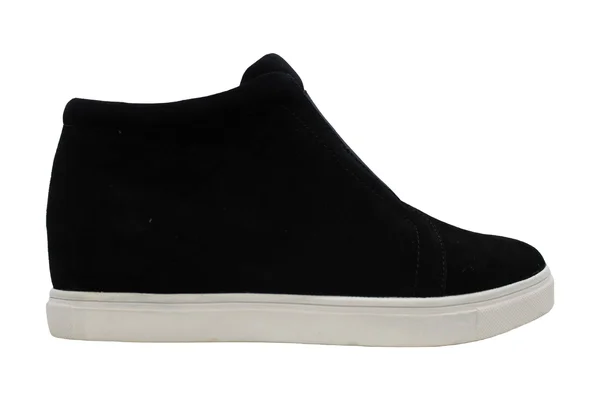 Aqua College Womens Glady Suede Low Top Zipper Fashion Sneakers, Black