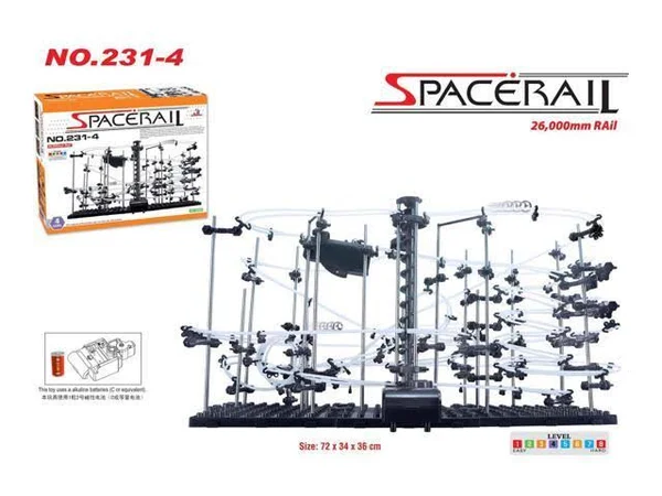 Space Rail 26 - 000Mm Rail Marble Game, Level 4