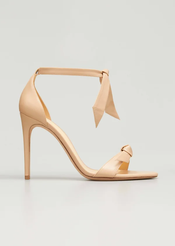 Alexandre Birman, Clarita 100 Leather Sandal, 11 US, Nude