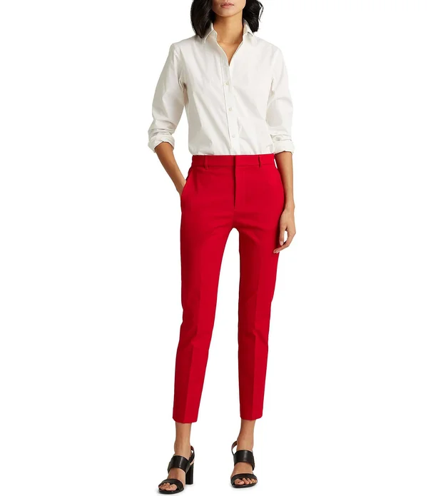 Lauren Ralph Lauren Slim Leg Pants 3735001 - 16 - Lauren Navy