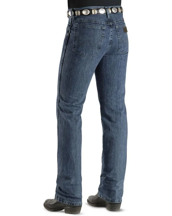 Wrangler Men's Slim Fit Authentic Stone PBR Jeans-34x34