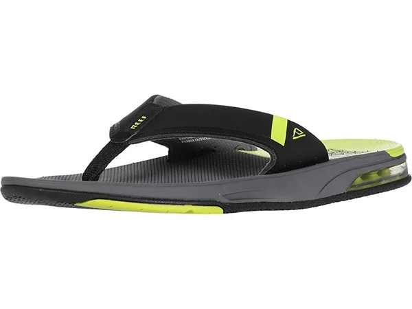 Reef -FANNING Low - Grey/Lime, 10