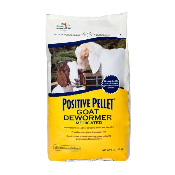 Manna Pro Positive Pellet Goat Dewormer 25 lbs