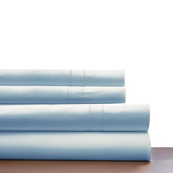 Pointehaven Deep Pocket 620 Thread Count Long Staple Cotton Sheet Set (King - Grey)