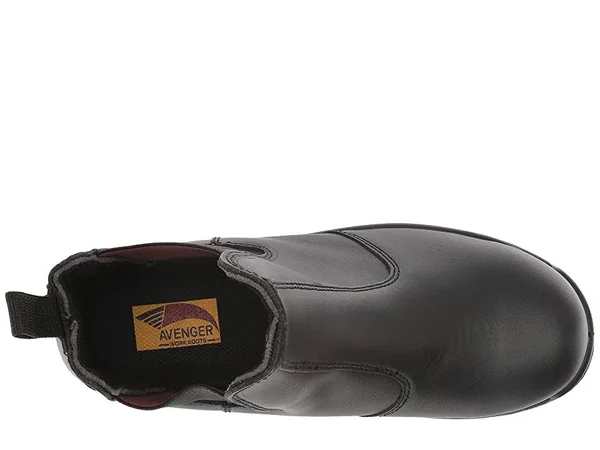 Avenger Men's 7408 Composite Toe Romeo Work Boots - Black, 7