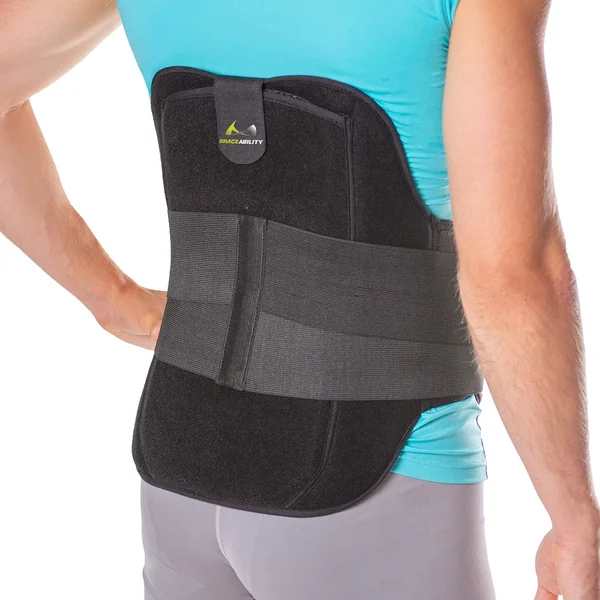 Braceability LSO Back Brace for Herniated, Degenerative & Bulging Disc Pain Relief, Sciatica, Spine Stenosis, Medical Lumba