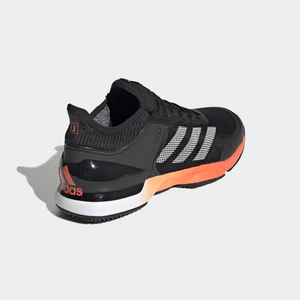 Adidas Men's Adizero Ubersonic 2 Clay Tennis Shoes - Black