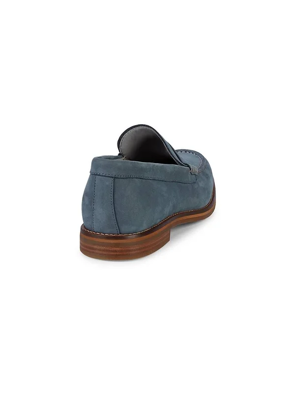 Sperry Gold Cup Exeter Suede Tassel Penny Loafers US 9.5, Blue