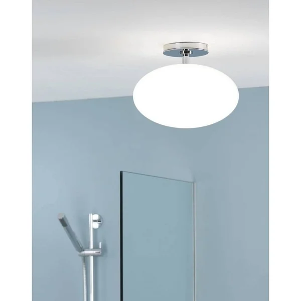 Astro 0830 E27 Zeppo Ceiling Light Excluding 1 x 60 Watt 230 V Bulb, Chrome