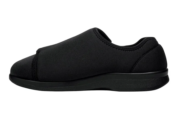 Propet Men's Stretchable Cush &N Foot Slippers - Black, 8.5
