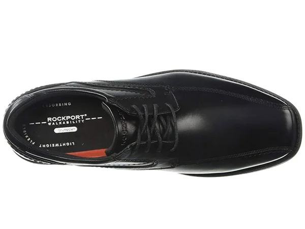 Men's Rockport Style Leader 2 Bike Toe Oxford, Size: 10.5, Black