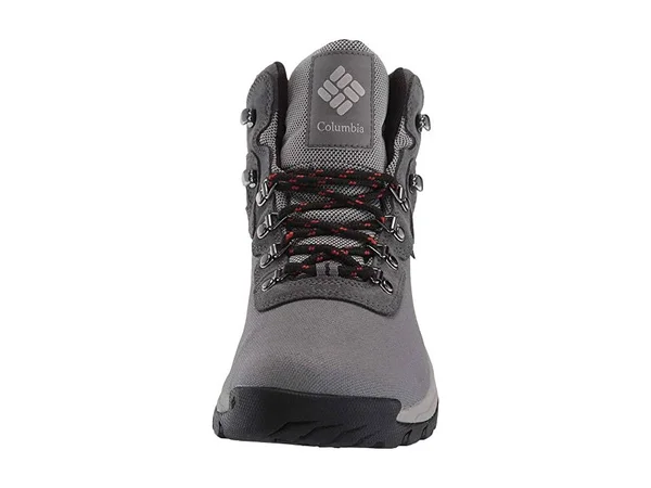 Columbia Newton Ridge LT Waterproof Wide - Size 8.5 - Titanium II/Rust Red