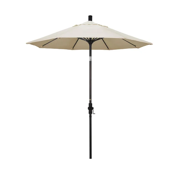California Umbrella 7.5& Market Patio Umbrella in Canvas