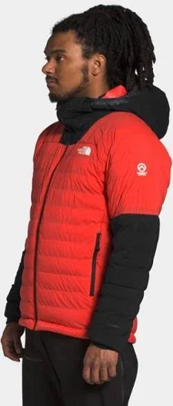 The North Face Men's Summit L3 50/50 Down Hoodie - XL - Flare - TNF Black