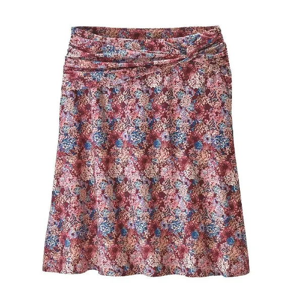 Patagonia Women's Seabrook Skirt - FURNAI Floral - Petra Pink, S