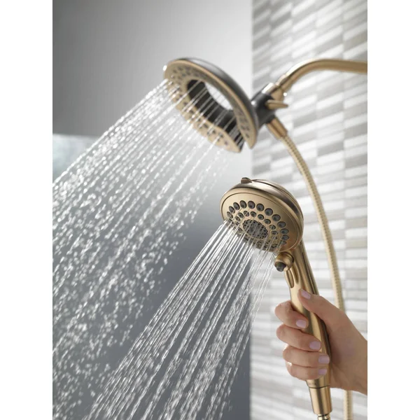 Delta 58569-SS-PK In2ition 5-Setting Two-in-One Shower, Stainless