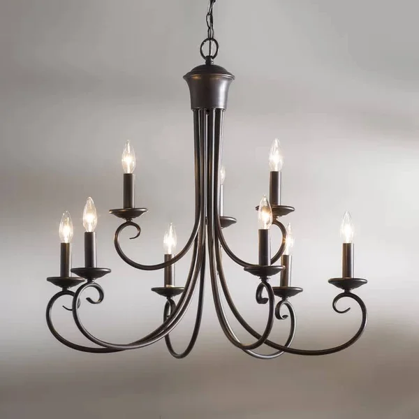 Kenedy 9-Light Candle Style Tiered Chandelier