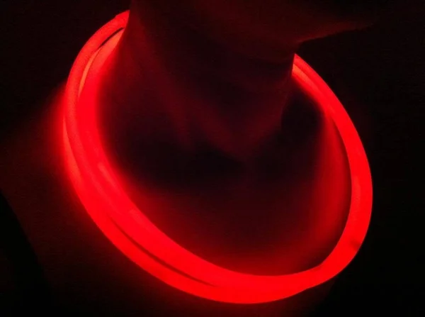 Glow Sticks Bulk Wholesale Necklaces - 100 22x22 Glow Stick Necklaces Red +100 Free Glow Bracelets