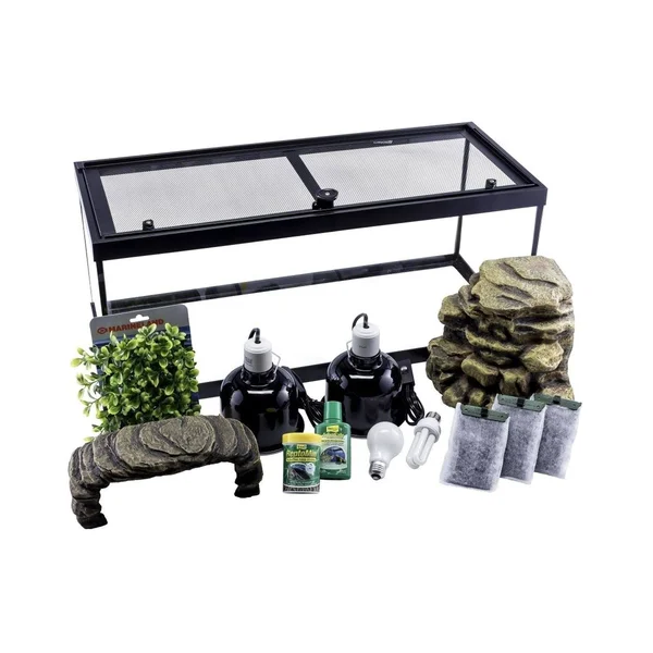 Tetra Deluxe Aquatic Turtle Kit, 20-Gallon, 30 x 12 x 12-Inches