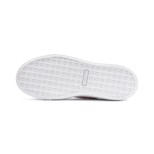 Puma Womens Suede Platform Casual Sneakers Pink