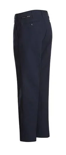 Workrite FP50MN Pants, 40 in., Dark Navy, Zipper and Button