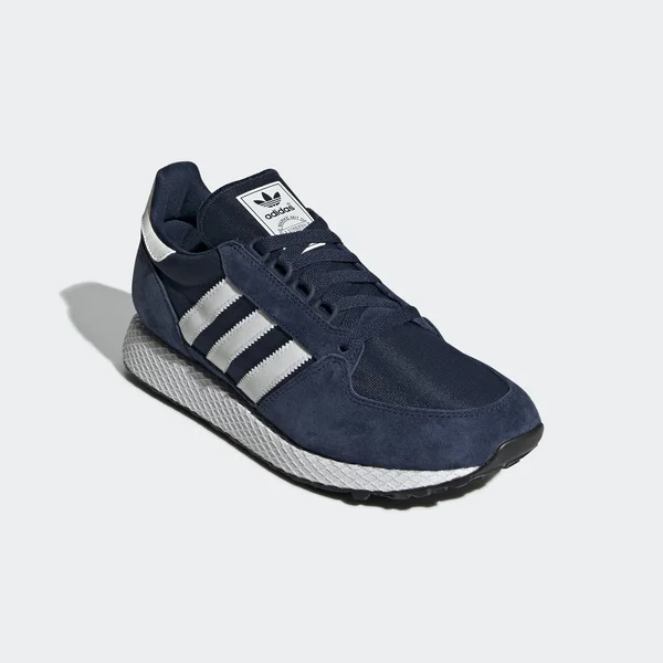 Adidas Forest Grove Shoes Navy Blue 7 - Mens Originals Shoes