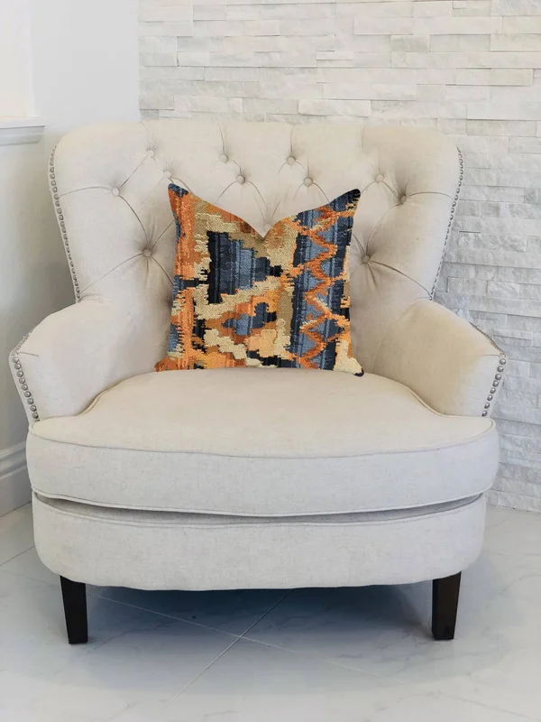 Plutus Sachi Love Luxury Throw Pillow in Multi Colors 20x22L x26x22W