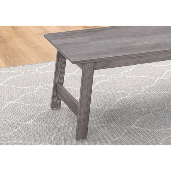 Monarch Specialties 3 Piece Table Set, Grey