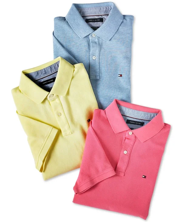 Tommy Hilfiger Men's Custom Fit Ivy Polo - Created for Macy&s - Fern Green