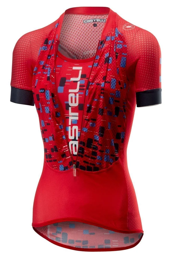 Castelli Climber&s Short-Sleeve Jersey - Women's Hibiscus - M