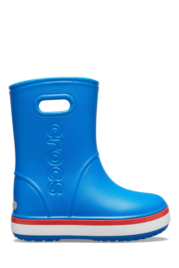 Crocs Kids& Crocband Rain Boot, Blue, C11