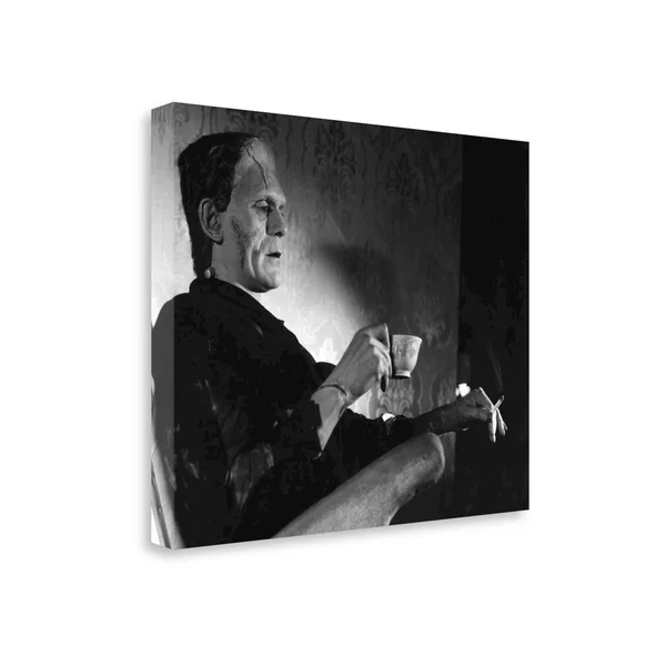 Tangletown Fine Art Even Monsters Need A Break by Unknown - Giclee Print on Wrap Canvas, 31x24x22