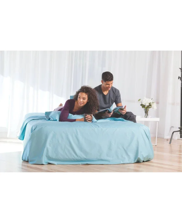 Aerobed Queen Size Premier Double High with Built-in Pump