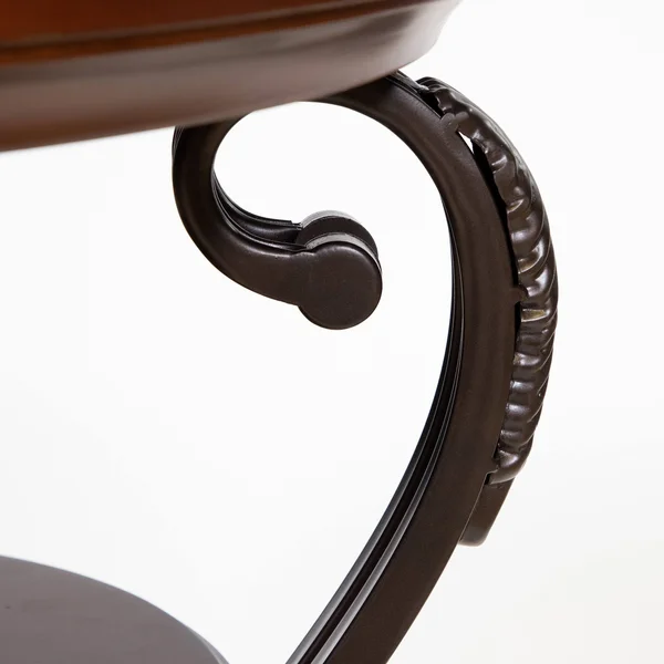 Furniture of America Raiz Traditional Cherry Solid Wood Side Table, Brown