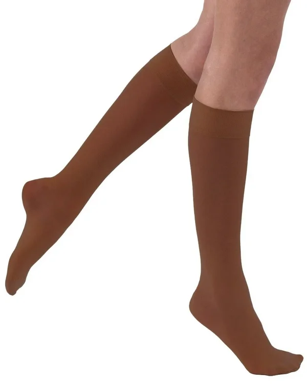 Jobst forMen Ambition 20-30 mmHg Knee High Size 6 - Long, Brown