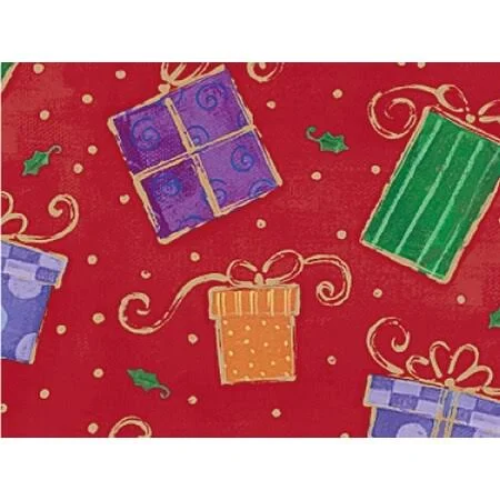 NAS Pack of 1 - Glamorous Gifts Gift Wrap 24x22 x 100& Gift Wrap Roll for Holiday, Party, Kids& Birthday & Special Occasion P