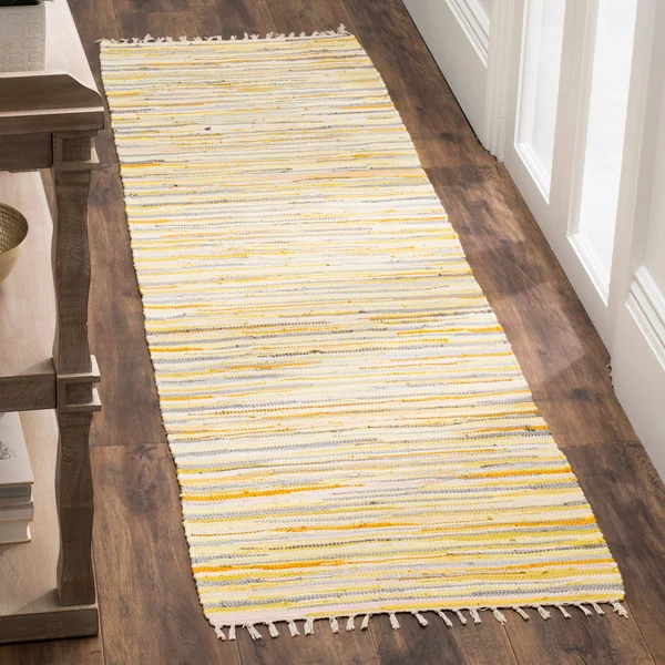 Safavieh Rag Rug Gold/Multi 8 ft. x 10 ft. Area Rug