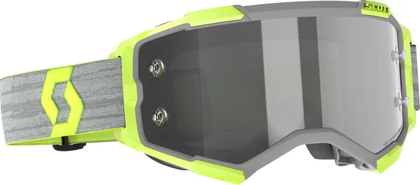 Scott 272827-1120327 Fury Goggle LS Grey/Yellow w/Grey Works