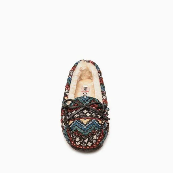 Minnetonka Women's Cally Faux Fur Slipper