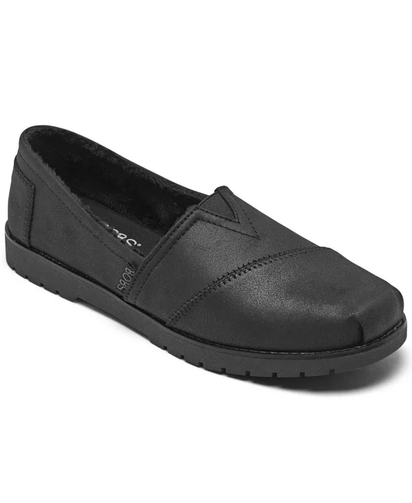 Women's Bobs Urban Spell 113352 Slip-On Shoes in Black Size 6 Medium