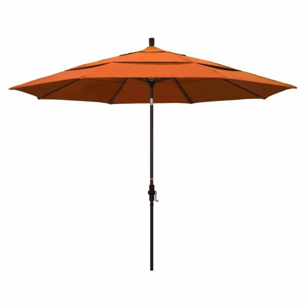 California Umbrella 11 ft. Aluminum Sunbrella Market Umbrella