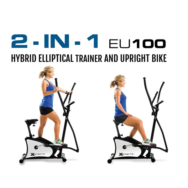 Xterra Fitness EU100 Hybrid Elliptical Upright Bike
