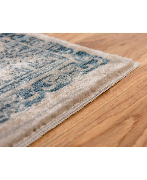 Unique Loom Paris Birch Blue 7& 0 x 10& 0 Area Rug
