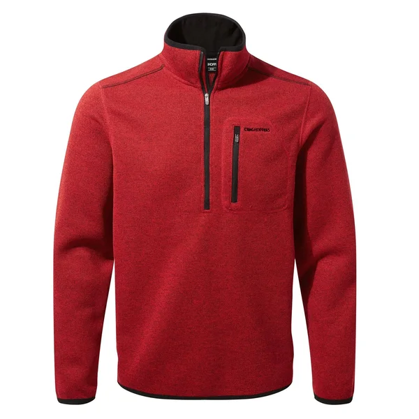 Craghoppers Mens Etna Half-Zip Fleece Sriracha Marl S