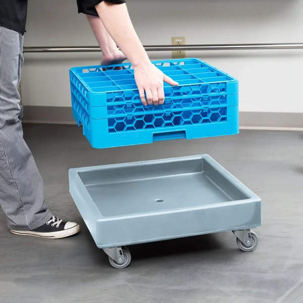 Cambro CD2020401 - Camdolly for Camracks Slate Blue