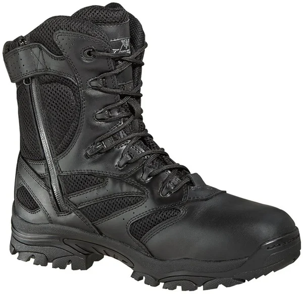Thorogood 8 inch Waterproof Side Zip Boots (Black) 834-6219