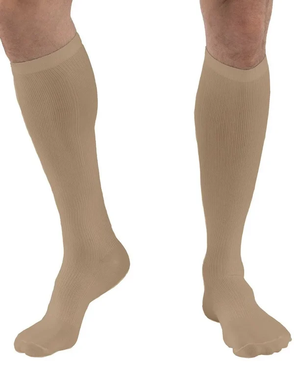 Jobst forMen Ambition 20-30 mmHg Knee High Size 6 - Long, Brown