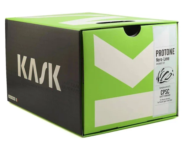 Kask Protone Helmet - Black/Lime - Large