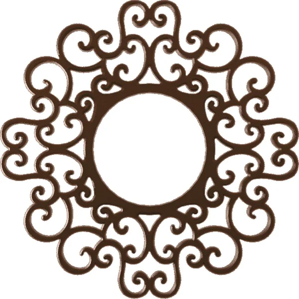 Ekena Millwork CMPP26RESCO 26x22OD x 9 7/8x22ID x 3/4x22P Reims Architectural Grade PVC Pierced Ceiling Medallion, Copper