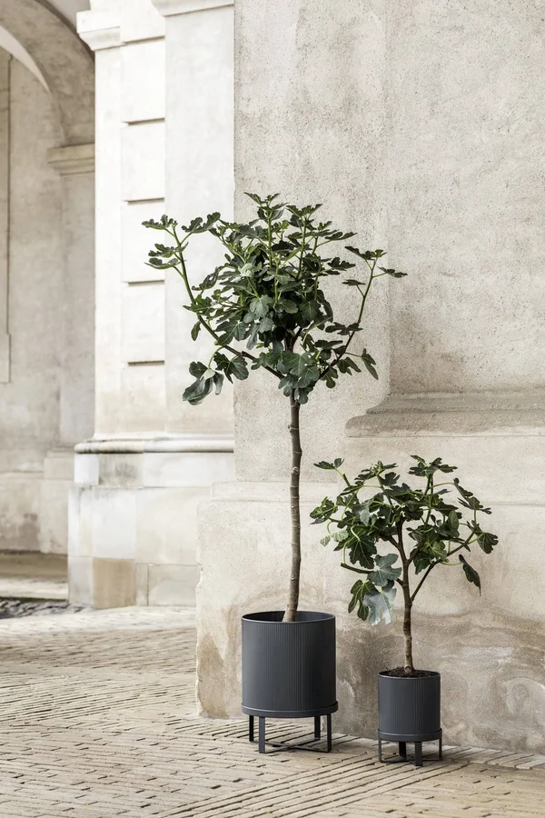 Ferm Living Bau Pot - Large - Warm Grey